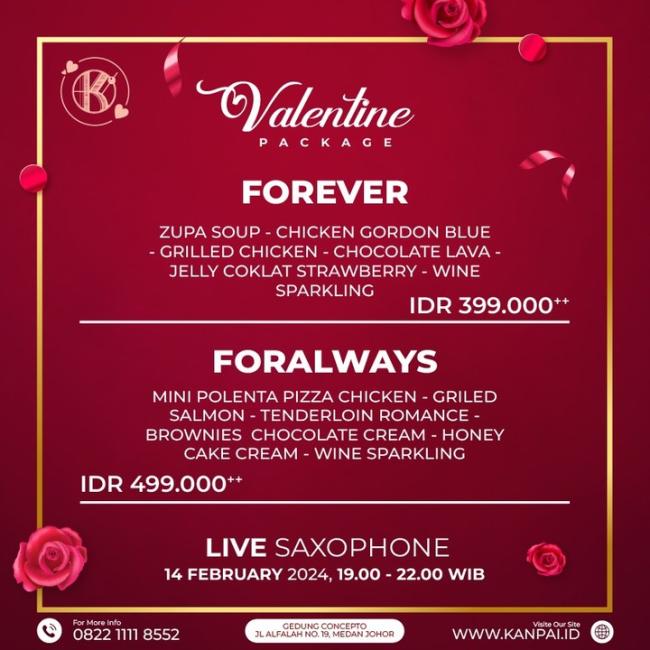 Kanpai.id - Valentine di Medan: Menikmati Romantisme Perayaan Bersama 